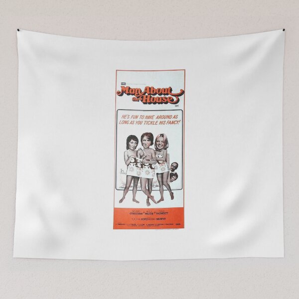 Item preview, Man About The House Poster V2 designed and sold by IanBakerToons.