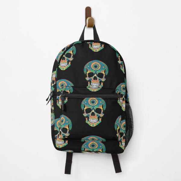 Item preview, Skull, colorfull, psychodelic designed and sold by Freeform Flow by Caroline.