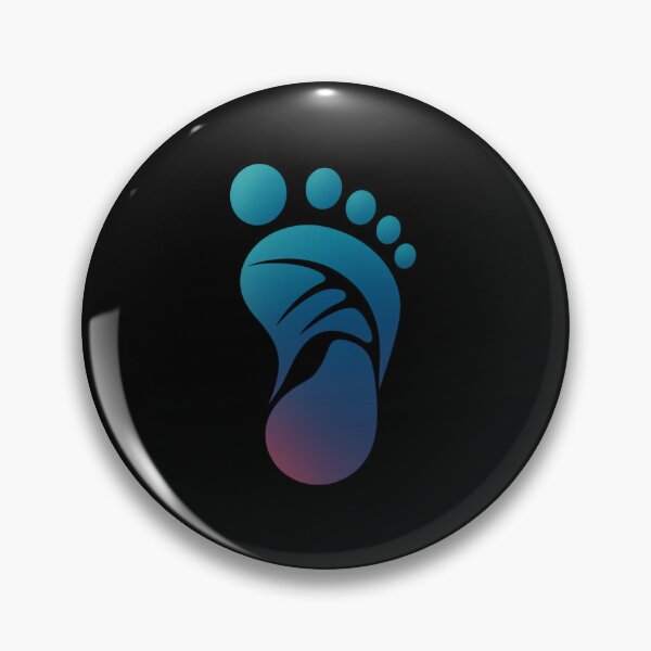 Item preview, Glowing footprint designed and sold by Bernd Friese.