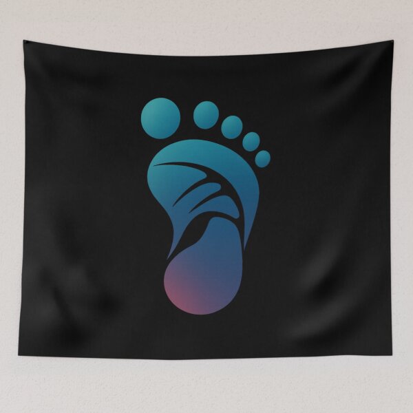 Item preview, Glowing footprint designed and sold by Bernd Friese.