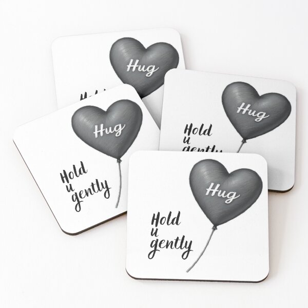 Item preview, Hold U Gently – Minimalist Hug-Inspired Design designed and sold by silvia~design.