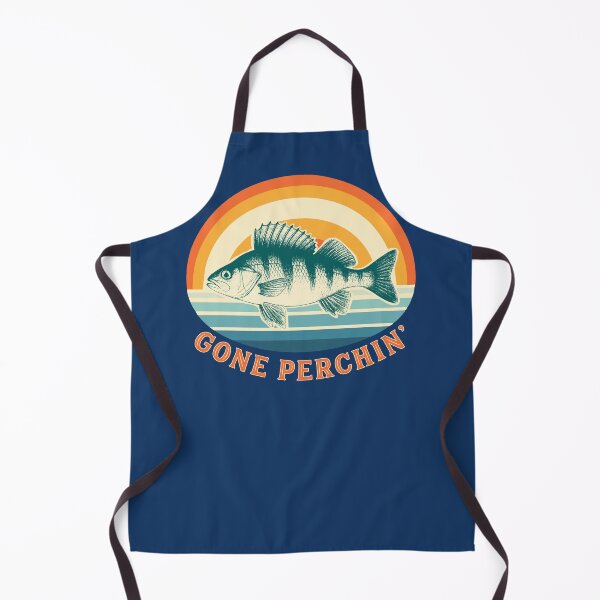 Item preview, Perch Fishing Gone Perchin' Sunrise at the Lake designed and sold by AntiqueImages.