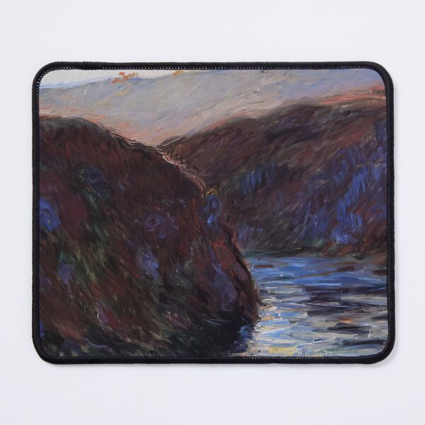 Item preview, The Creuse Valley Evening Effect 1889 by Claude Monet designed and sold by GabyddAlessandr.