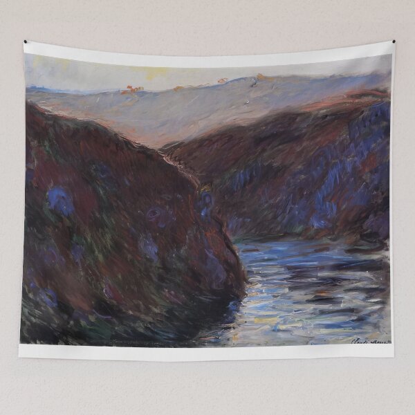 Item preview, The Creuse Valley Evening Effect   1889 by Claude Monet  designed and sold by GabyddAlessandr.