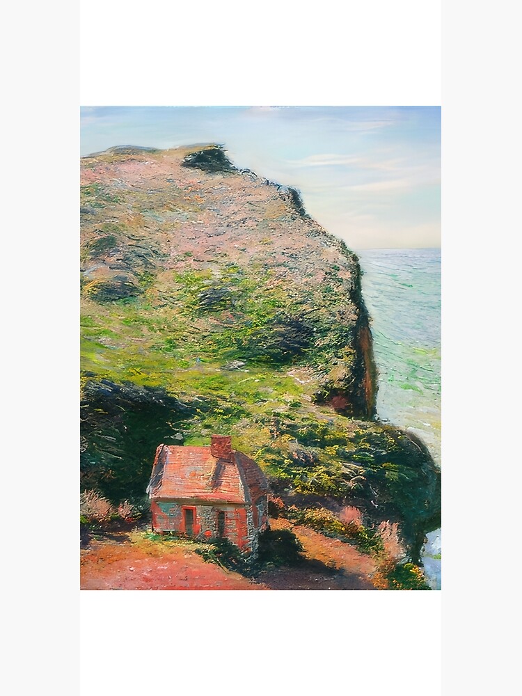 Thumbnail 3 of 3, Duffle Bag, The Custom`s House 1882 by Claude Monet designed and sold by GabyddAlessandr.