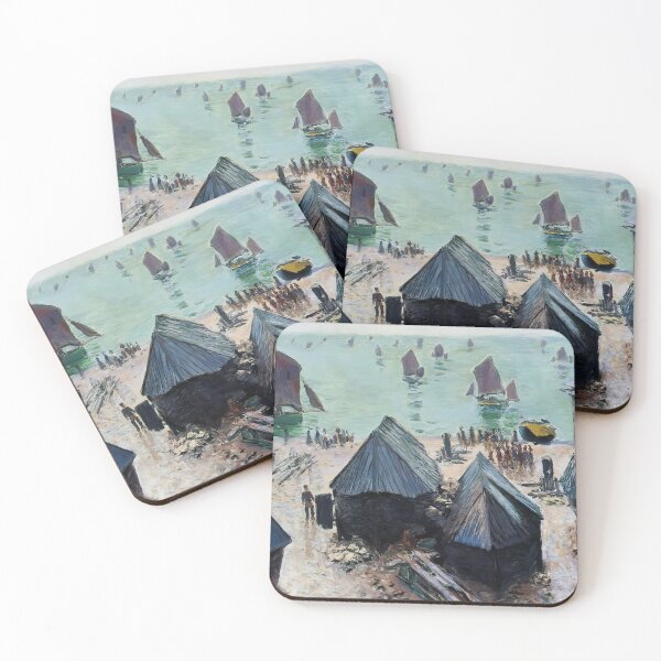 Item preview, The Departure of the Boats Etretat   1885 by Claude Monet  designed and sold by GabyddAlessandr.