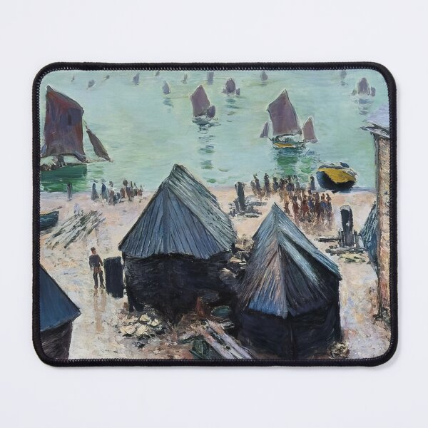Item preview, The Departure of the Boats Etretat   1885 by Claude Monet  designed and sold by GabyddAlessandr.