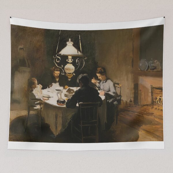Item preview, The Dinner   1869 by Claude Monet  designed and sold by GabyddAlessandr.