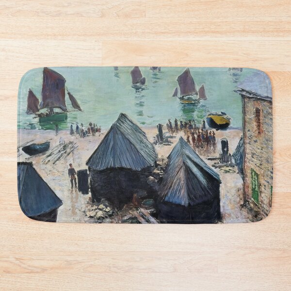 Item preview, The Departure of the Boats Etretat   1885 by Claude Monet  designed and sold by GabyddAlessandr.