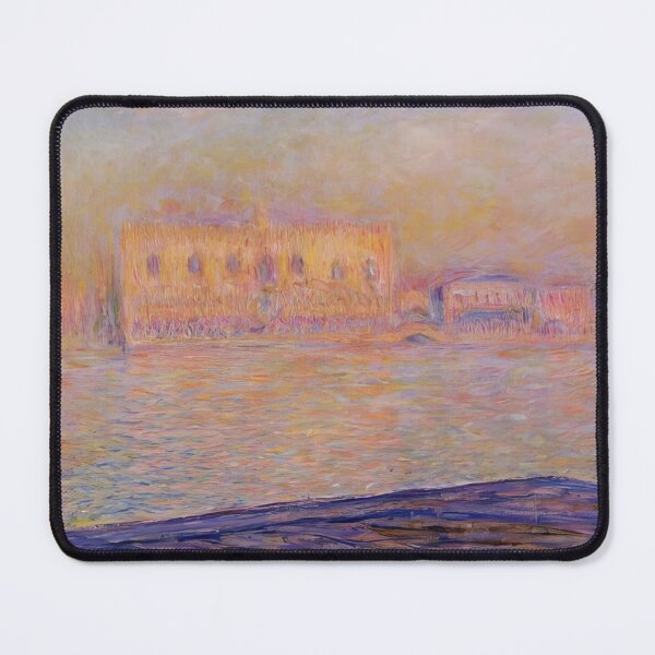 Item preview, The Doges' Palace Seen from San Giorgio Maggiore 1908 by Claude Monet designed and sold by GabyddAlessandr.