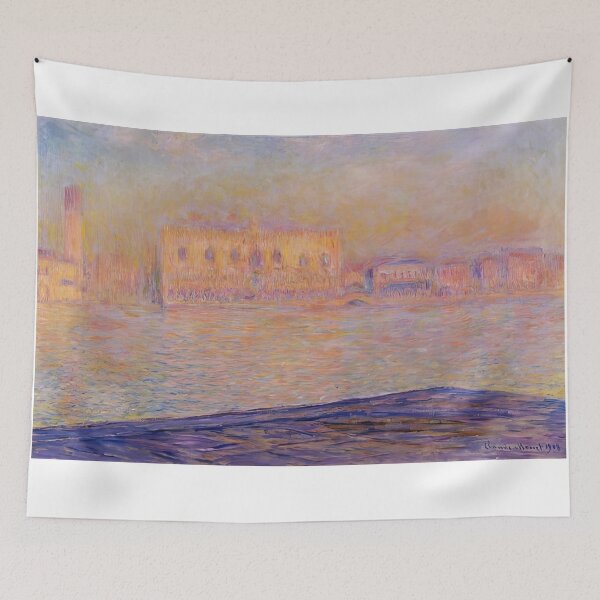 Item preview, The Doges' Palace Seen from San Giorgio Maggiore   1908 by Claude Monet  designed and sold by GabyddAlessandr.