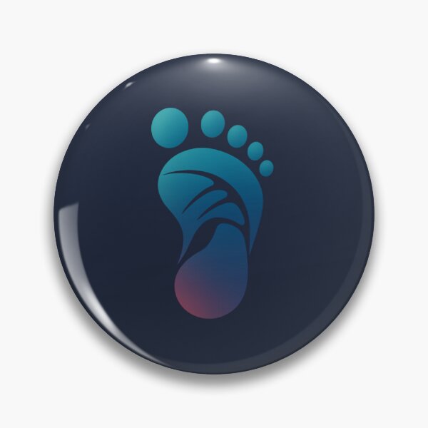 Item preview, Glowing footprint designed and sold by Bernd Friese.