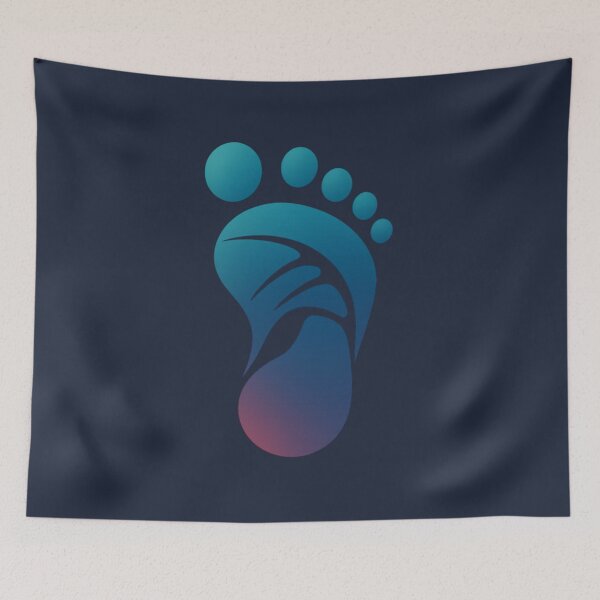 Item preview, Glowing footprint designed and sold by Bernd Friese.