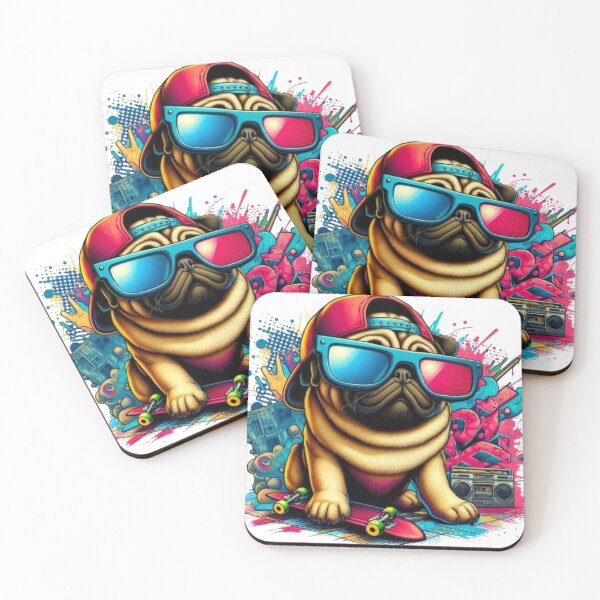 Item preview, Cool Pug  designed and sold by netz28.