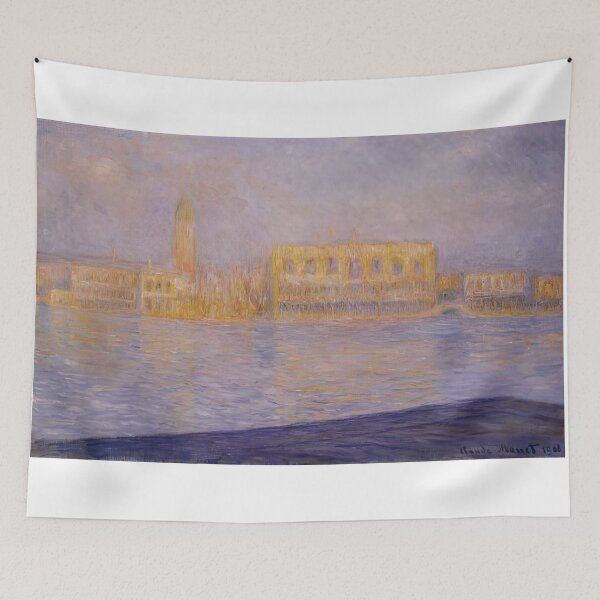 Item preview, The Doges' Palace Seen from San Giorgio Maggiore 2   1908 by Claude Monet  designed and sold by GabyddAlessandr.