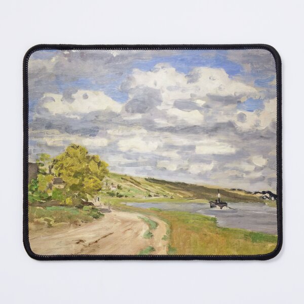 Item preview, The Estuary of the Siene 1868 by Claude Monet designed and sold by GabyddAlessandr.