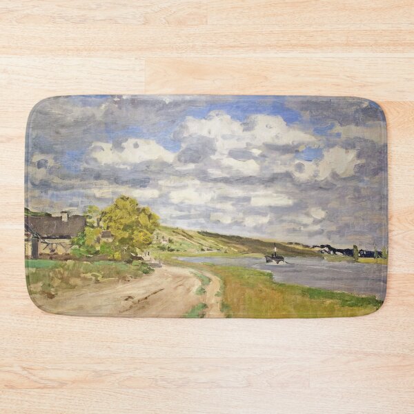 Item preview, The Estuary of the Siene   1868 by Claude Monet  designed and sold by GabyddAlessandr.