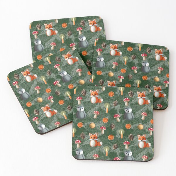 Item preview, Christmas woodland creatures designed and sold by QuirkyCraftz.