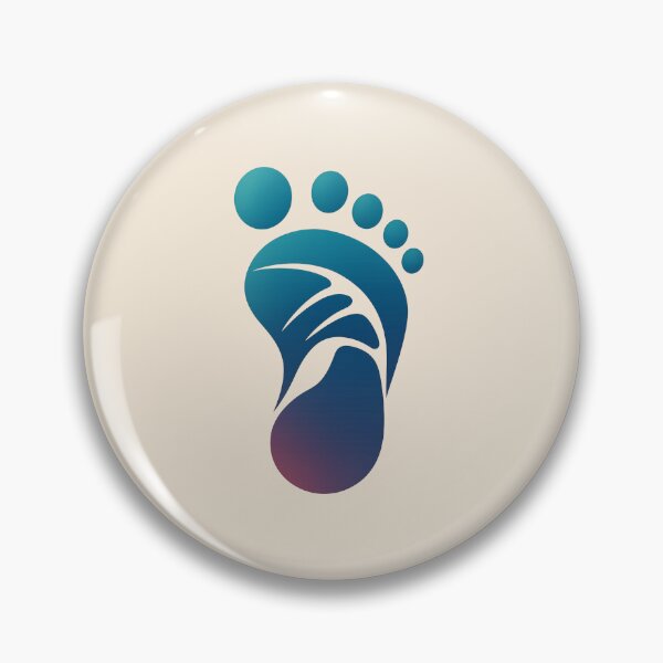 Item preview, Glowing footprint designed and sold by Bernd Friese.