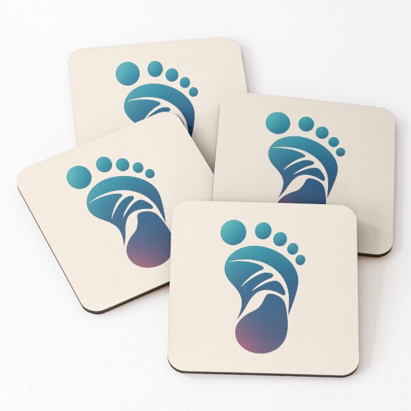 Item preview, Glowing footprint designed and sold by Bernd Friese.