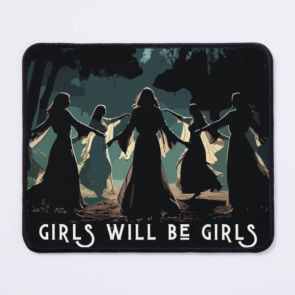 Item preview, Girls Will Be Girls - ladies night witches in the woods glowy designed and sold by RabbitHoleThings.