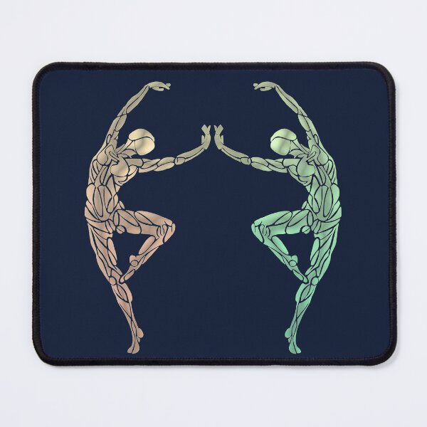 Item preview, Dancer No.14 * Pastel Duo Ballet Dancers designed and sold by danceink.