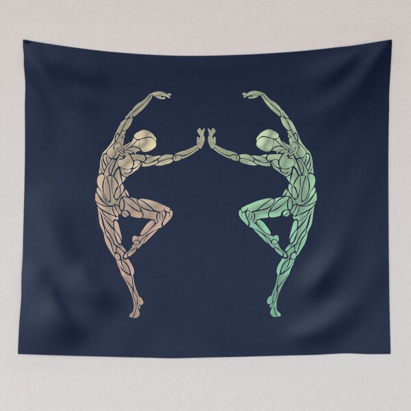 Item preview, Dancer No.14 * Pastel Duo Ballet Dancers designed and sold by danceink.