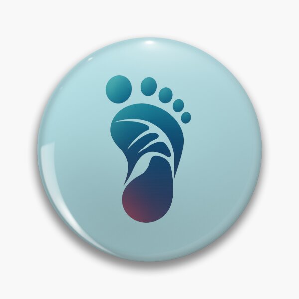 Item preview, Glowing footprint designed and sold by Bernd Friese.