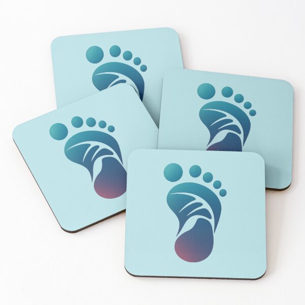 Item preview, Glowing footprint designed and sold by Bernd Friese.