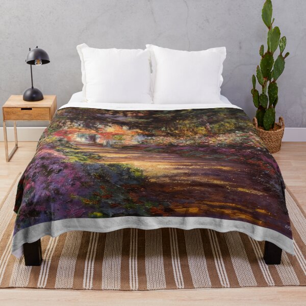 Item preview, The Flowered Garden 1902 by Claude Monet designed and sold by GabyddAlessandr.