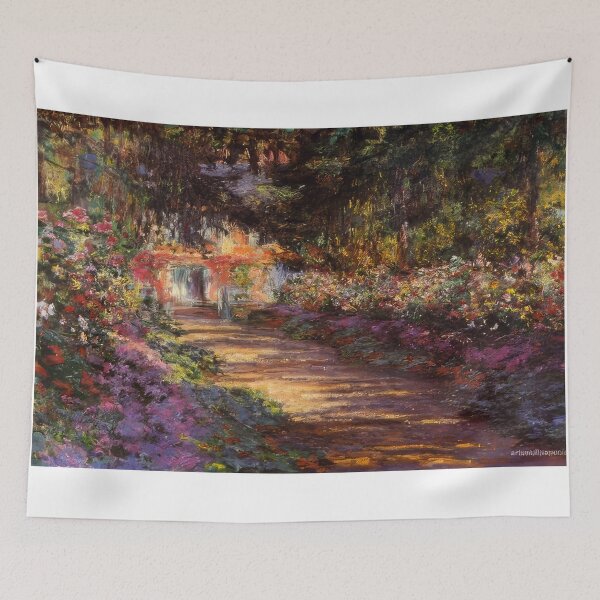 Item preview, The Flowered Garden   1902 by Claude Monet  designed and sold by GabyddAlessandr.
