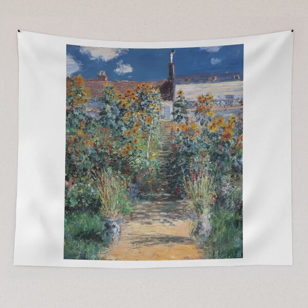 Item preview, The Garden at Vetheuil   1881 by Claude Monet  designed and sold by GabyddAlessandr.