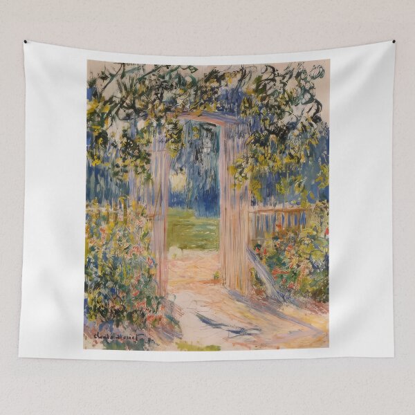 Item preview, The Garden Gate   1881 by Claude Monet  designed and sold by GabyddAlessandr.