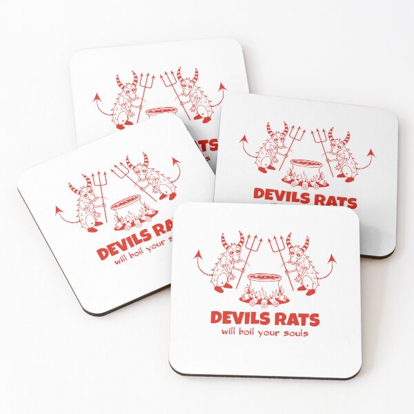 Item preview, Devils Rats - Will Boil Your Souls Funny Demon Rats Illustration designed and sold by Absyntart.