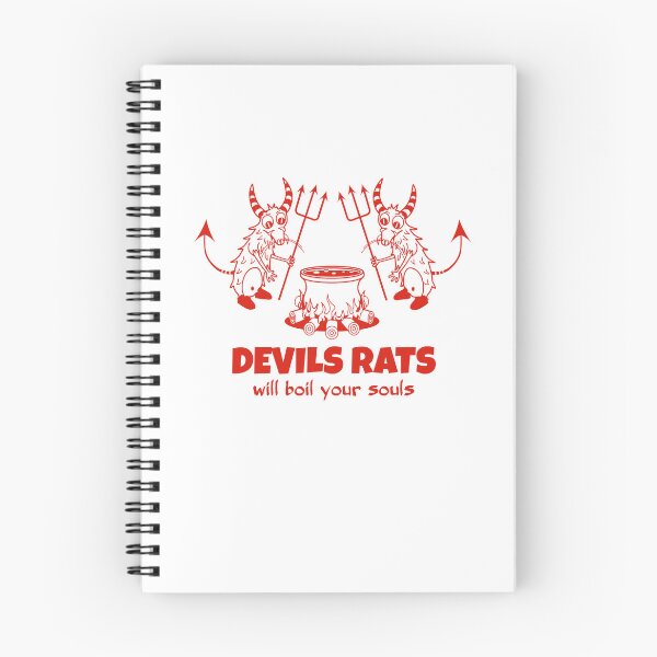 Item preview, Devils Rats - Will Boil Your Souls Funny Demon Rats Illustration designed and sold by Absyntart.