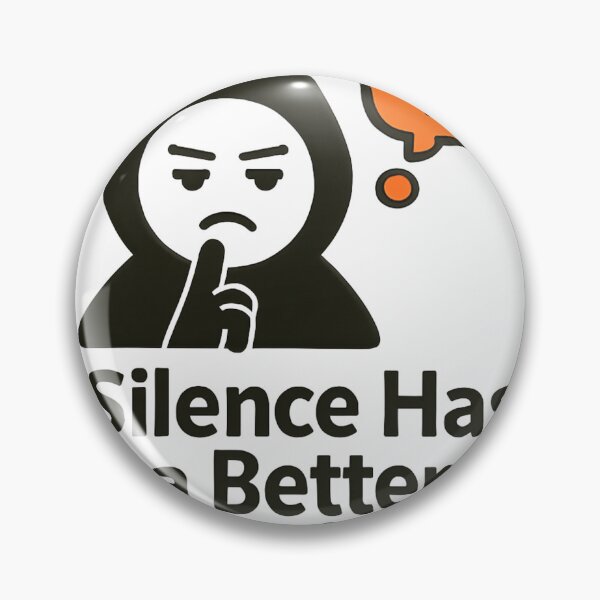 Item preview, Soft Rage Factory™ - Silence Has a Better Algorithm designed and sold by SoftRageFactory™.