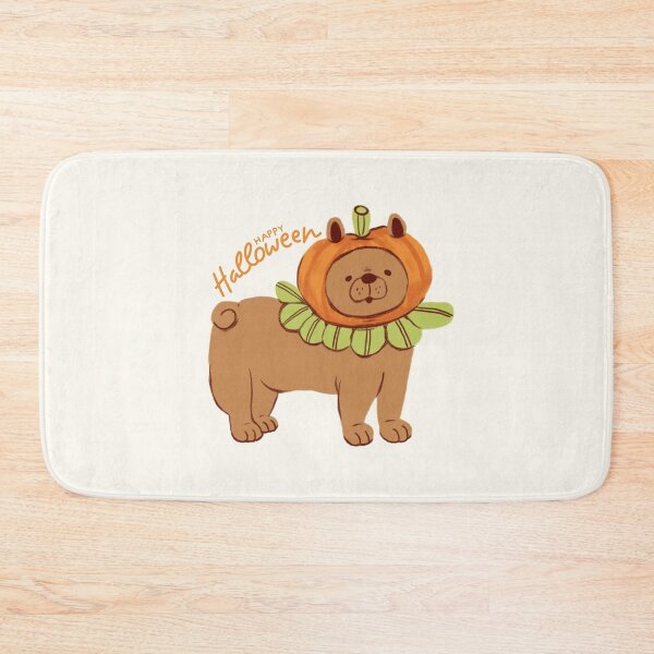 Item preview, Cute Halloween Dog with pumpkin headgear Pet Costume designed and sold by Dark & Darling.