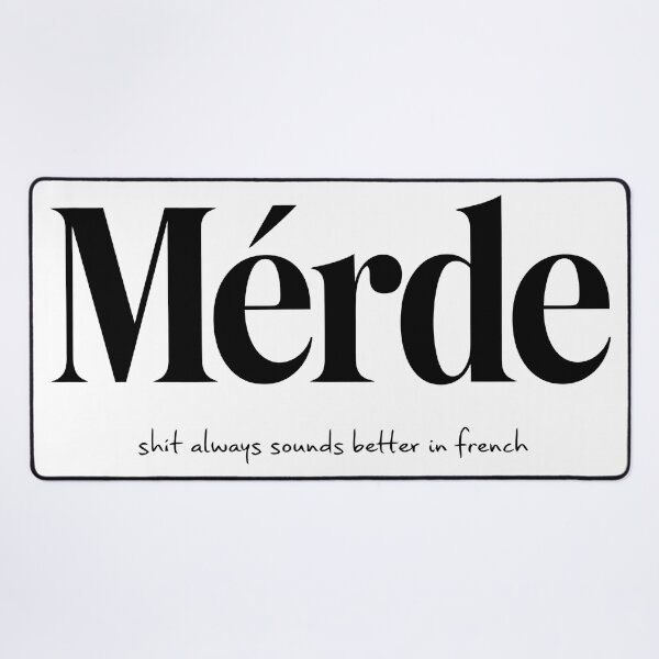 Item preview, Merde designed and sold by Angry Swan Designs.