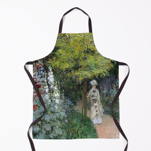 Item preview, The Garden Hollyhocks   1877 by Claude Monet  designed and sold by GabyddAlessandr.