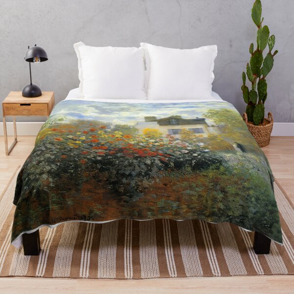 Item preview, The Garden of Monet at Argenteuil   1873 by Claude Monet  designed and sold by GabyddAlessandr.