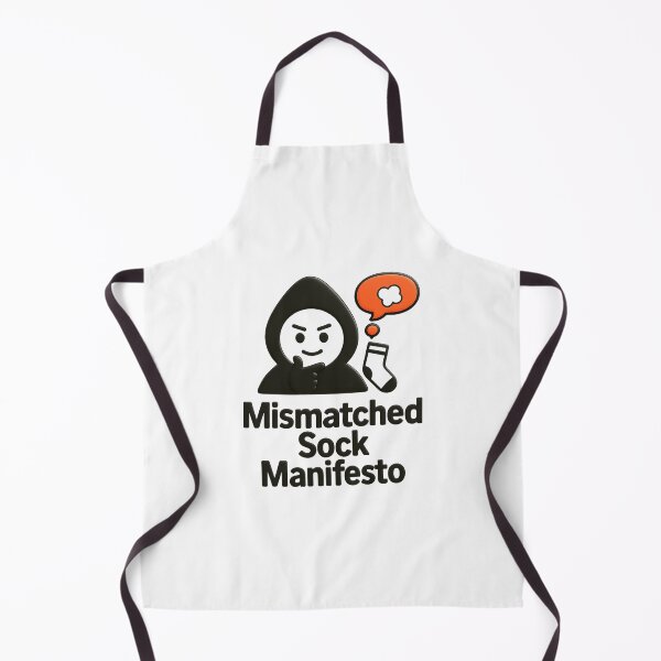 Item preview,  Mismatched Sock Manifesto™ - Soft Protest in Cotton Form designed and sold by SoftRageFactory™.