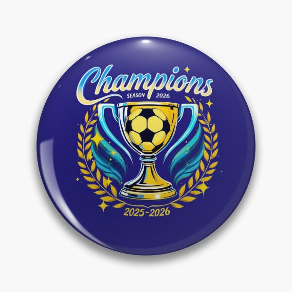 Item preview, Best Soccer Champions 2025-2026, fantasy football Trophy Design - Football Winner designed and sold by TheGaliyaStudio.