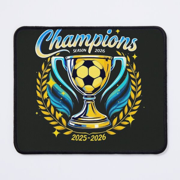 Item preview, Best Soccer Champions 2025-2026, fantasy football Trophy Design - Football Winner designed and sold by TheGaliyaStudio.