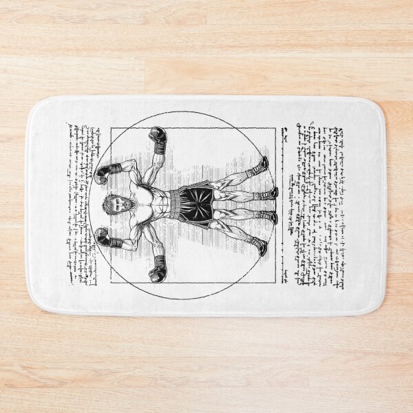 Item preview, Boxer Boxing Gym Vitruvian Man Leonardo Da Vinci Pugilist designed and sold by GrandeDuc.