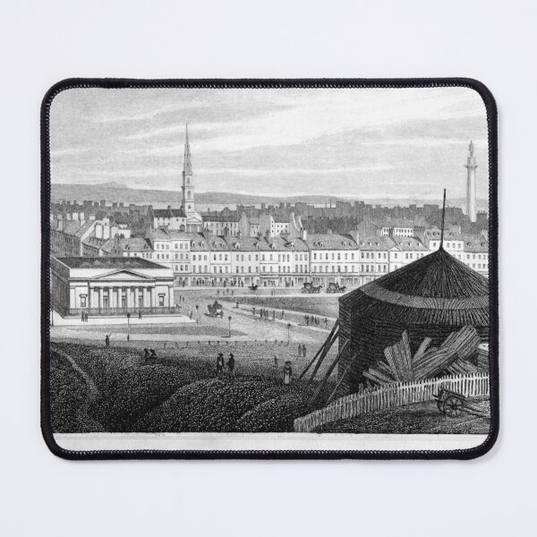 Item preview, View of New Town Edinburgh, vintage engraving 1829 designed and sold by IconArchive.
