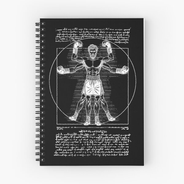 Item preview, Boxer Boxing Gym Vitruvian Man Leonardo Da Vinci Pugilist designed and sold by GrandeDuc.
