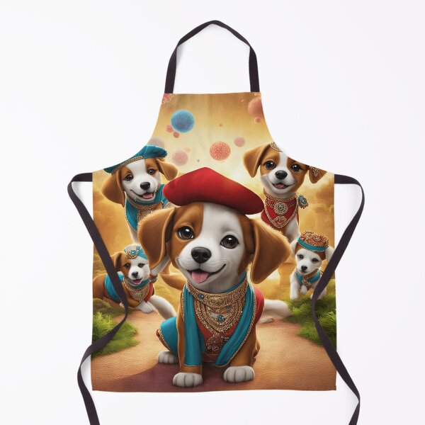 Item preview, Folk Art Bollywood Puppy designed and sold by Colin Bentham.