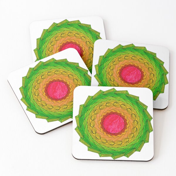 Item preview, Earth Harmony Mandala – Green Mandala for Calm & Balance designed and sold by KornDala88.