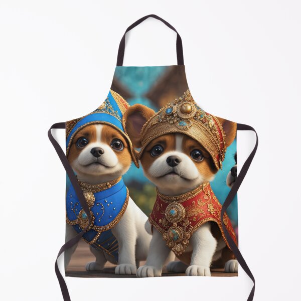 Item preview, Folk Art Bollywood Puppy designed and sold by Colin Bentham.