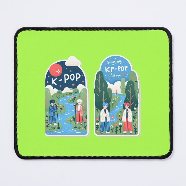 Item preview, Adorable K-Pop Idol Keychain – Cute Charm for Kids' Backpacks & Car Mirrors. designed and sold by PaintMeWorld.